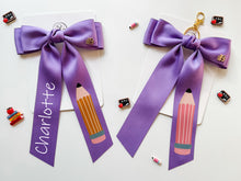 Load image into Gallery viewer, *PREORDER* Grape Backpack Keychains and Hair Bows
