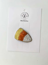 Load image into Gallery viewer, *PREORDER* Candy Corn Beaded Clips