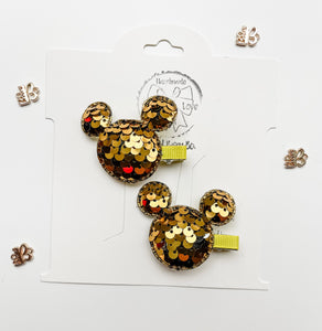 Mouse Sequin Clips