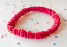 Load image into Gallery viewer, *PREORDER* Valentine’s Scrunchie Headbands