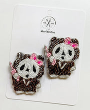 Load image into Gallery viewer, *PREORDER* Scream HK Hand Beaded Hair Clip