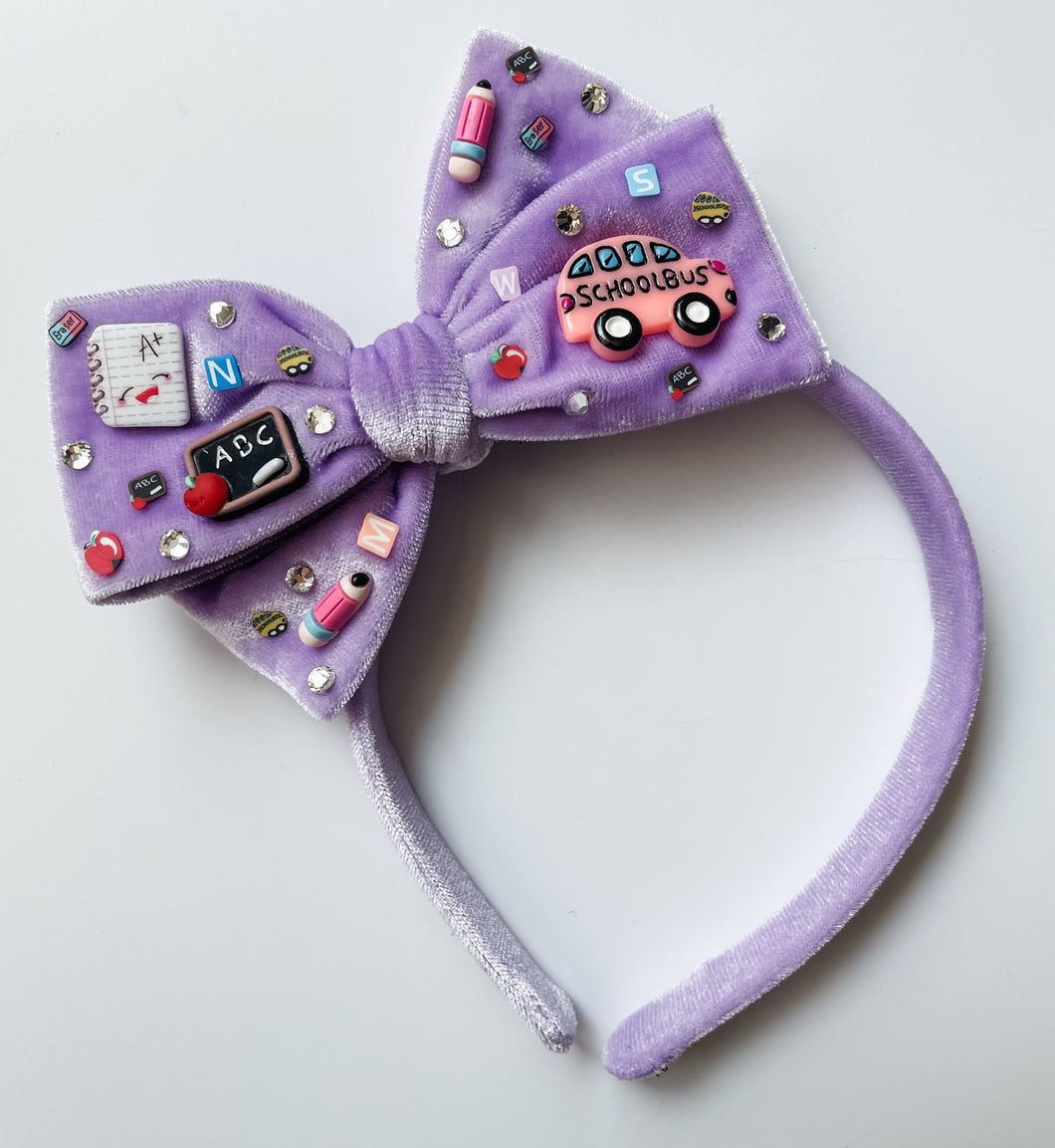 *PREORDER* School Embellished Headbands