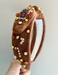 *PREORDER* Gingerbread Cookie Headband