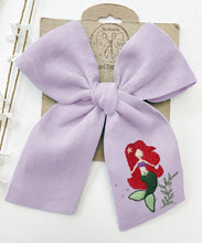 Load image into Gallery viewer, Mermaid Dreams Embroidered Bows