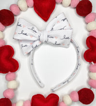 Load image into Gallery viewer, *3 Week TAT* Love 🩷 Love Bows and Headbands