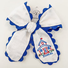 Load image into Gallery viewer, *3 Week TAT* Gentry Goes to School Inclusion Embroidered Bows