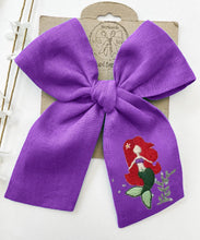 Load image into Gallery viewer, Mermaid Dreams Embroidered Bows