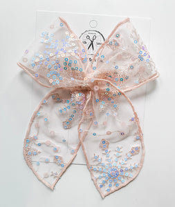 Winter Princess Bows (Pink)