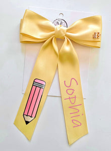 *PREORDER* Pencil Ceci Satin Bows