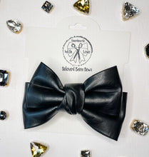 Load image into Gallery viewer, Holiday Faux Leather Bows