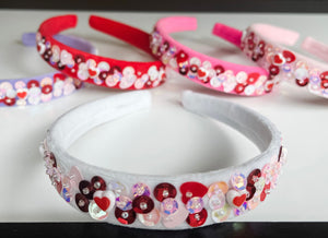 *PREORDER* I Love You More Embellished Headbands