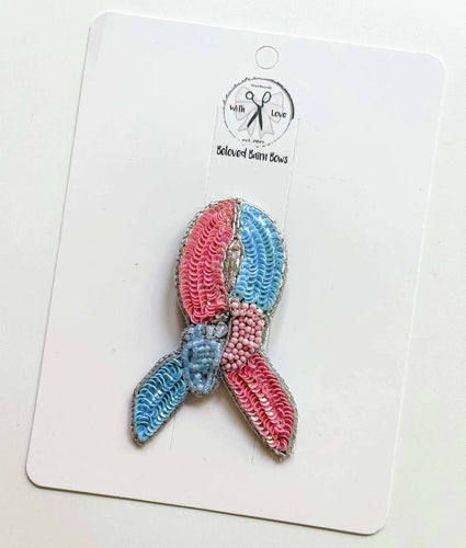 *PREORDER* SIDS Awareness Beaded Clip