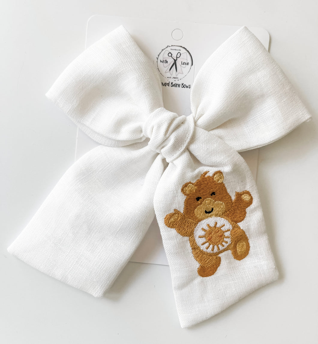 Carebears Embroidered Bows
