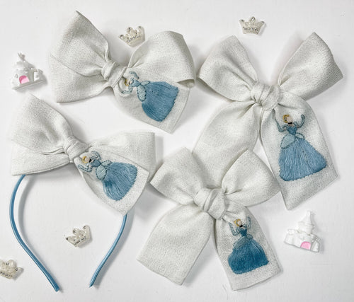 Cinderelly Embroidered Bows