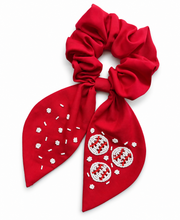 Load image into Gallery viewer, Baseball Beaded Scrunchies