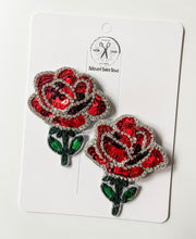 Load image into Gallery viewer, *6 Week TAT* Rose Beaded Clips