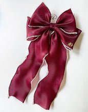 Load image into Gallery viewer, Pretty in Pearls Organza Cecis and Headbands