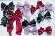 Load image into Gallery viewer, Pretty in Pearls Organza Cecis and Headbands