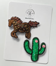 Load image into Gallery viewer, Cowgirl Cutie Beaded Clips