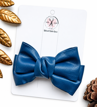 Load image into Gallery viewer, Faux Leather Bows