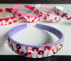 *PREORDER* I Love You More Embellished Headbands