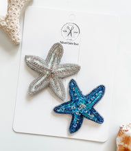Load image into Gallery viewer, Starfish Beaded Clips