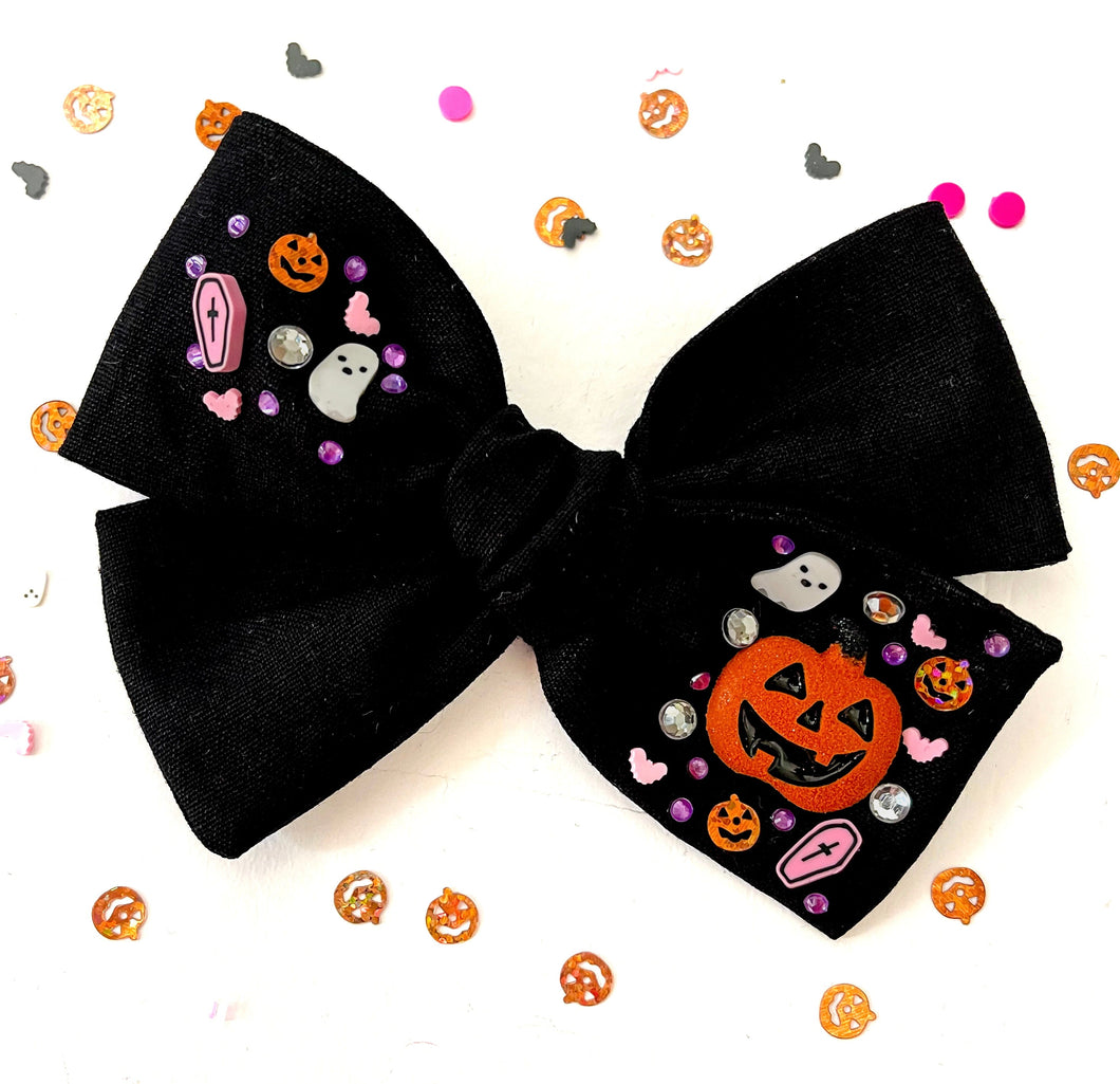 *PREORDER* Halloween Embellished Bow