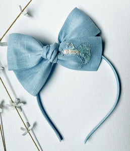 Elsa Embroidered Bows