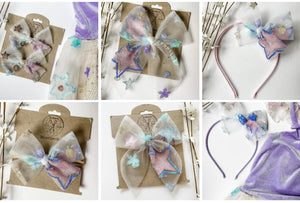 Star Tulle Bows and Headbands