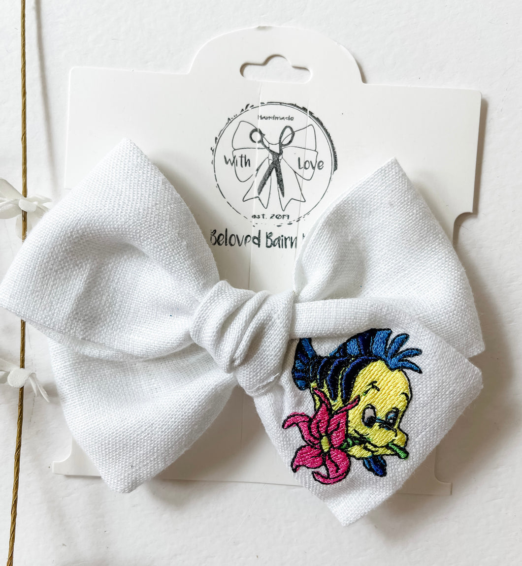 *4 Week TAT* Flounder Handtied Bow