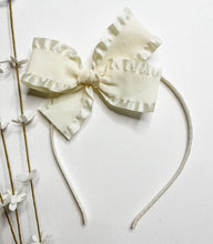 Load image into Gallery viewer, Lucky Double Ruffle Bows