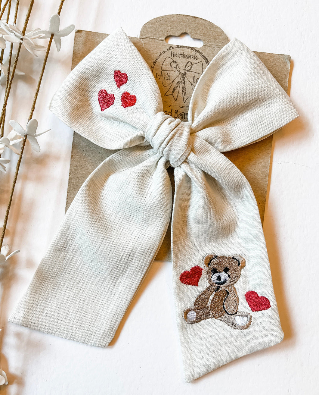 *4 Week TAT* Beary Christmas Bows and Headbands
