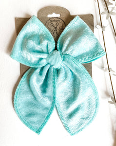 Shimmering Mint Kali Velvets