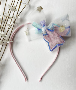 Star Tulle Bows and Headbands