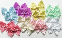 Load image into Gallery viewer, Pastel Pigtails Double Ruffle Bows