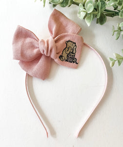 Winnie The Pooh Bows and Headbands