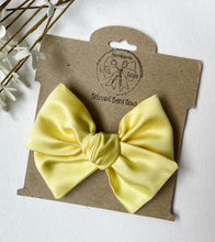Load image into Gallery viewer, Satin Handtied Bows and Headbands