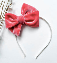 Load image into Gallery viewer, Mamey Handtied Bows and Headbands