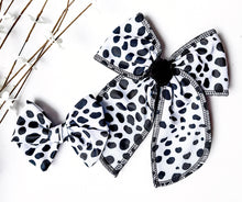 Load image into Gallery viewer, Dalmatian Bows and Headbands