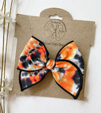 Load image into Gallery viewer, Black &amp; Orange Team Tie Dye Beloveds