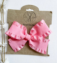 Load image into Gallery viewer, Romantic Handtied Double Ruffle Bows