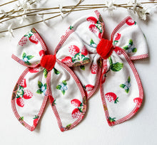 Load image into Gallery viewer, Sweet Strawberry (Red) Kali Bows