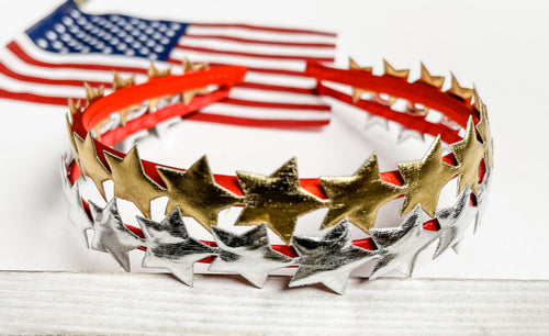 Gold/Silver Bundle Star Headbands