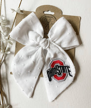 Load image into Gallery viewer, Ohio State Buckeyes Scrunchies &amp; Kacy Bow