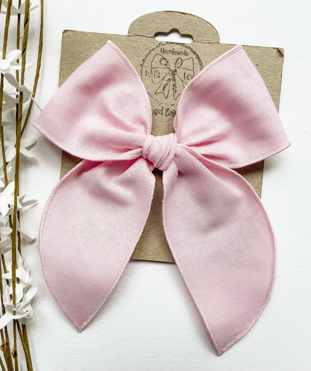 Light Pink Beloved Bows and Headbands