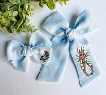 Load image into Gallery viewer, Peter Rabbit Bows and Headbands