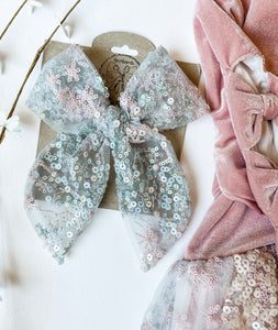 Winter Fairytale Bows and Headbands
