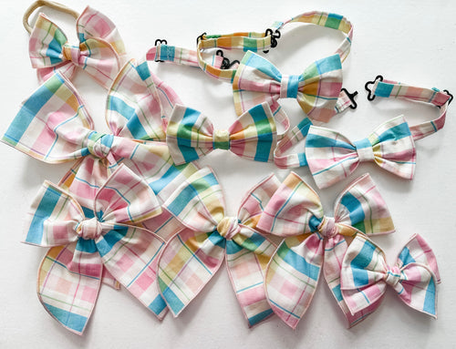 Bella & Omi Easter Plaid Beloveds
