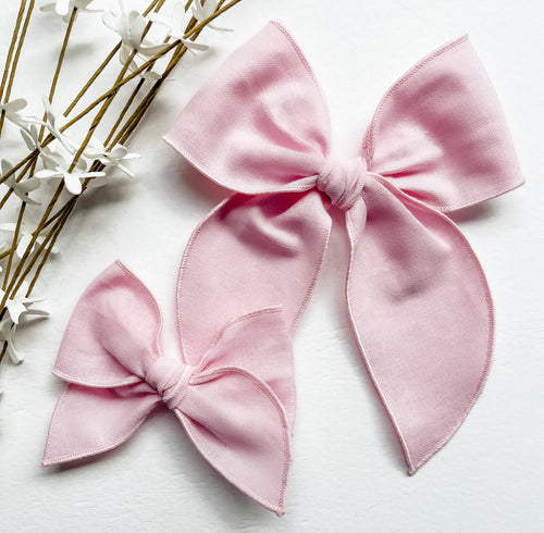 Light Pink Beloved Bows and Headbands