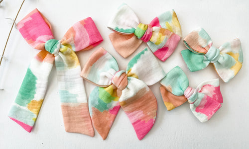Popsicle Splash Bows and Headbands